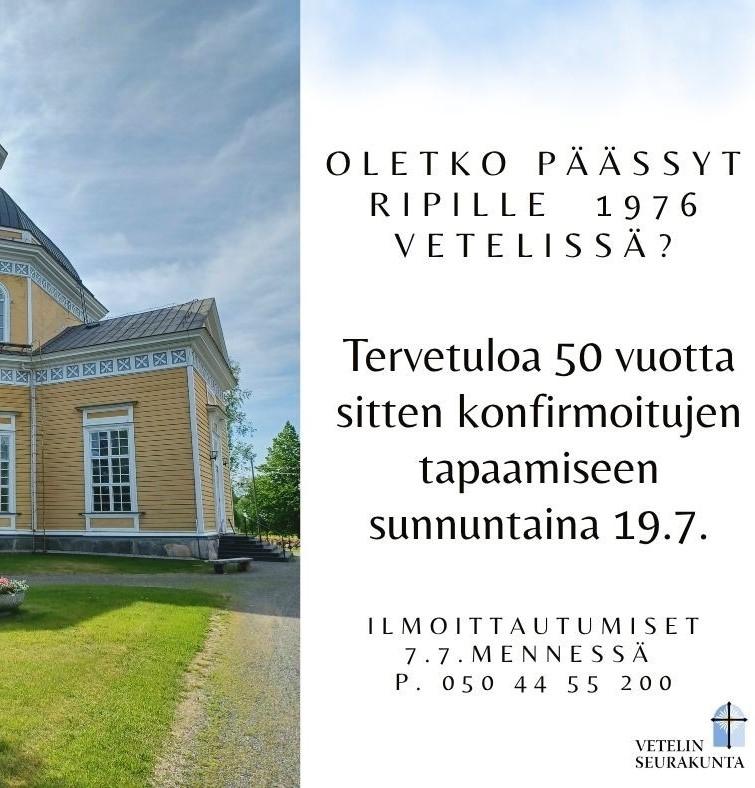 kuva Vetelin kirkosta